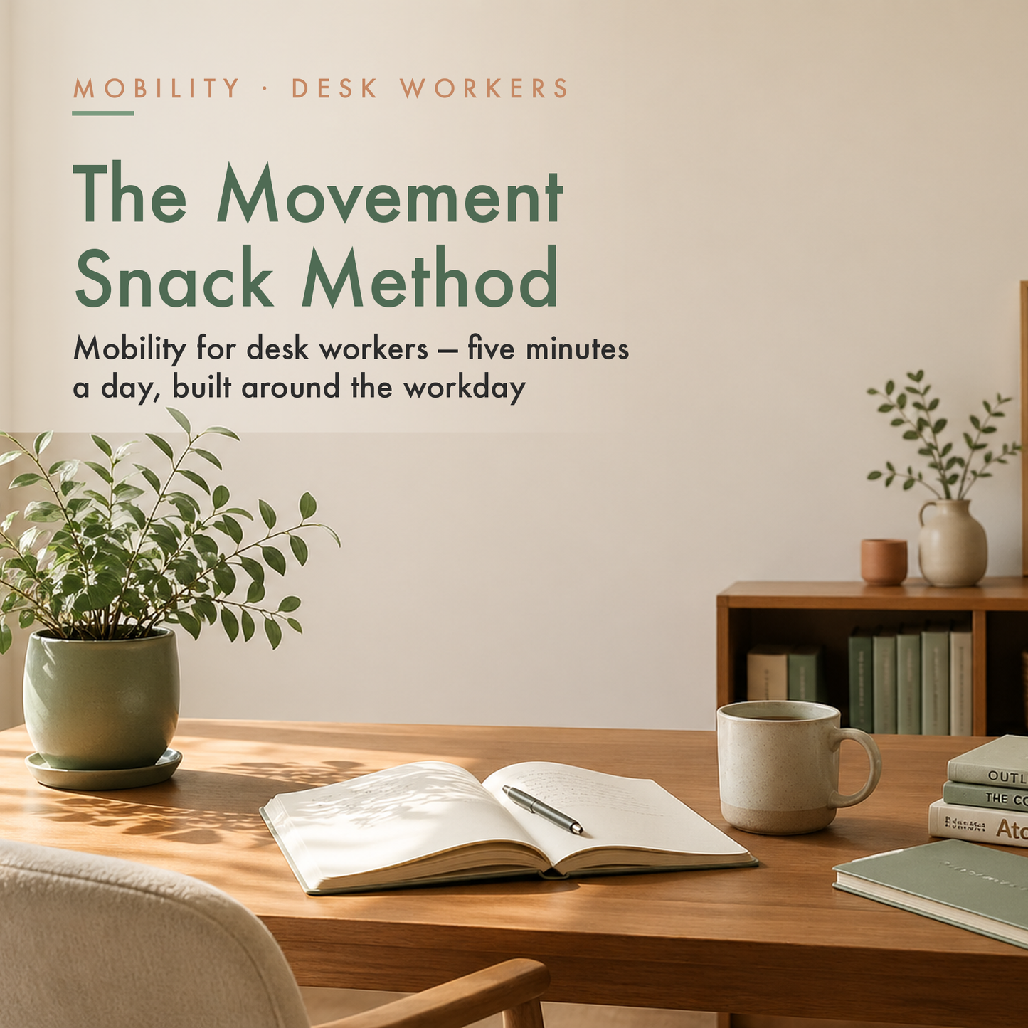 The Movement Snack Method — Mobility for Desk Workers