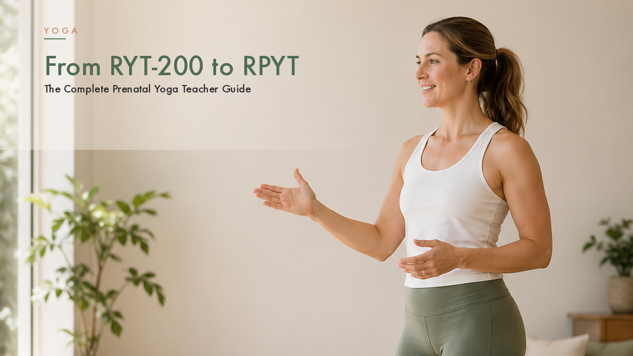 Prenatal Yoga Teacher Training Guide: RYT-200 to RPYT Certification Roadmap